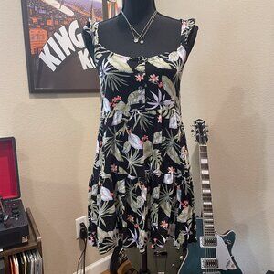 Forever 21 Polynesian Print Beach Dress/Tunic